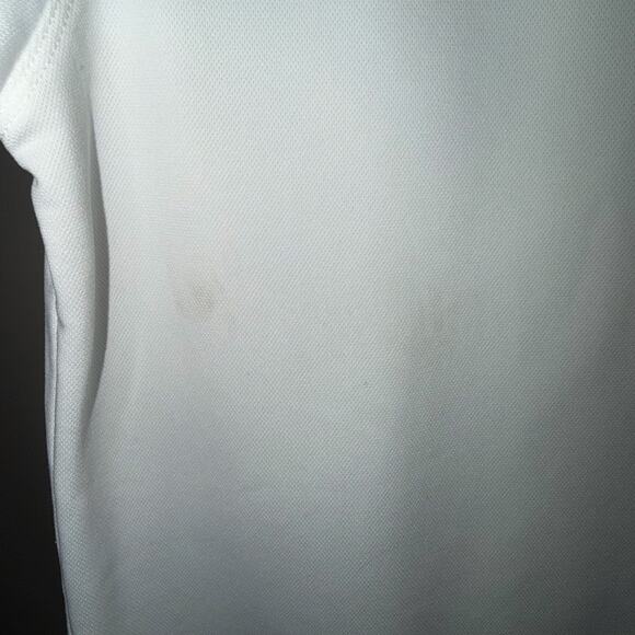 Nike Golf Dri Fit Mens Size XL White Performance Short Sleeve Activewear Polo - Picture 3 of 8